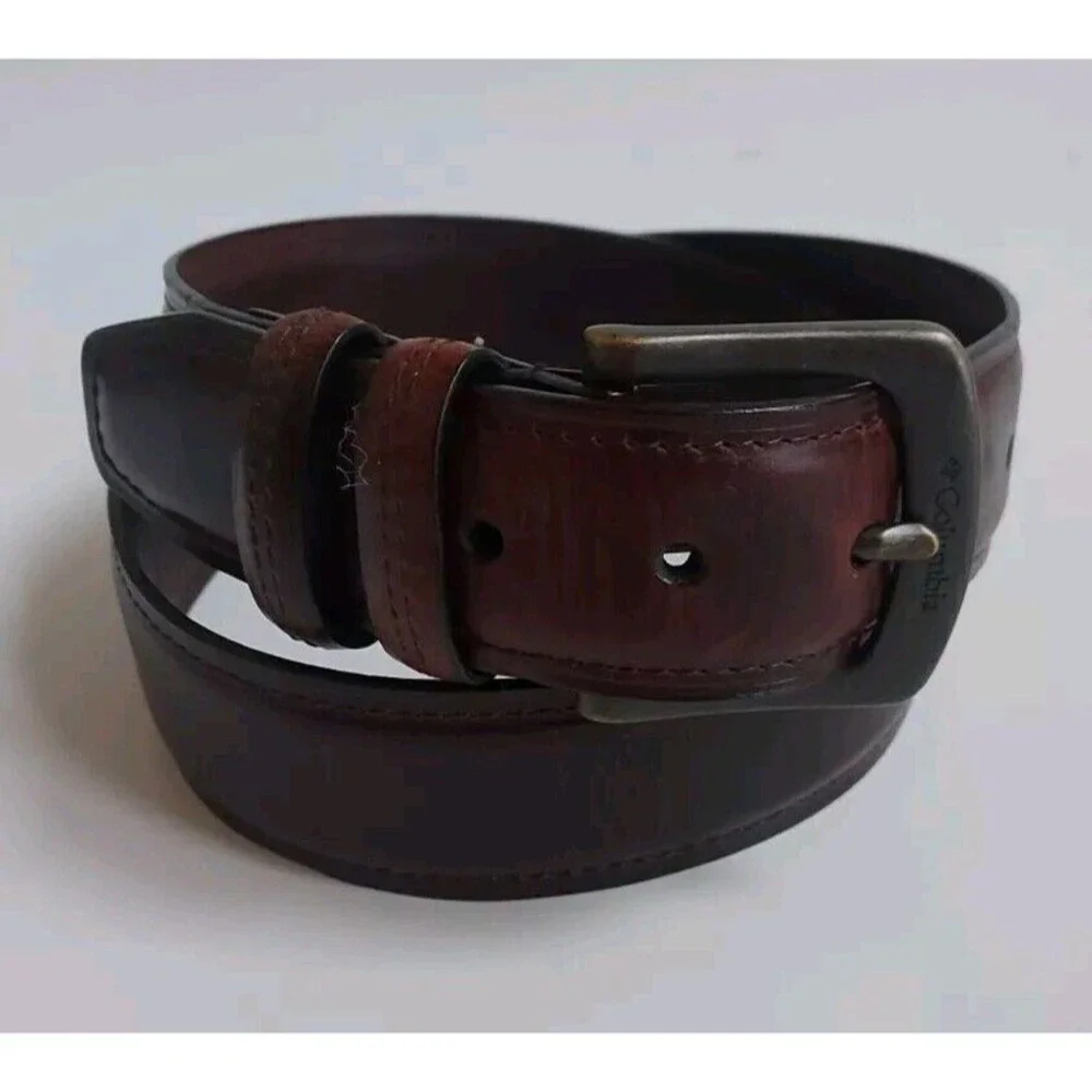 Mens Columbia Raised Brown Leather 1.5